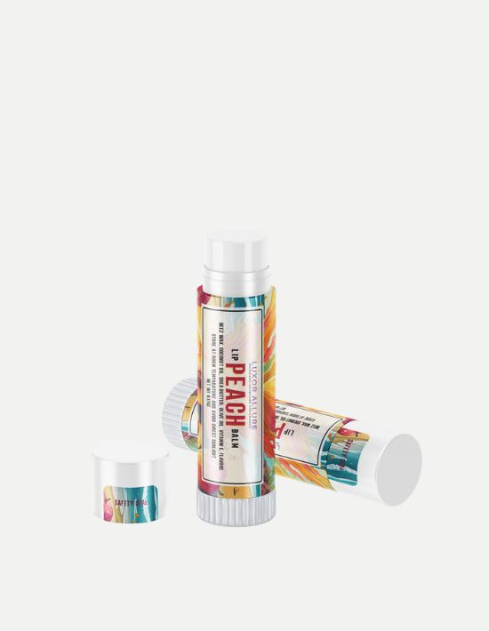 Luxor Allure Organic Lip Balm Peach Luxor Allure Organic Lip Balm Peach