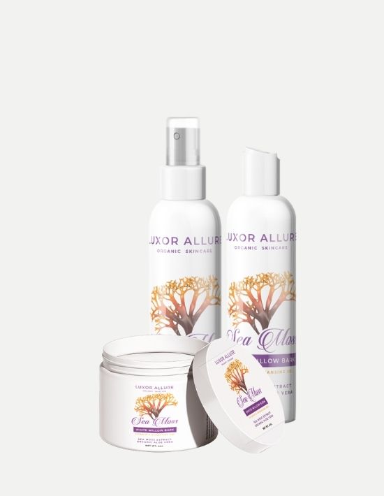 Luxor Allure Sea Moss Hydrating Skincare Set 4 oz Luxor Allure Sea Moss Hydrating Skincare Set 4 oz
