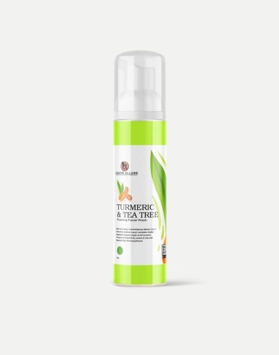 Turmeric & Tea Tree Foaming Face Wash 8oz